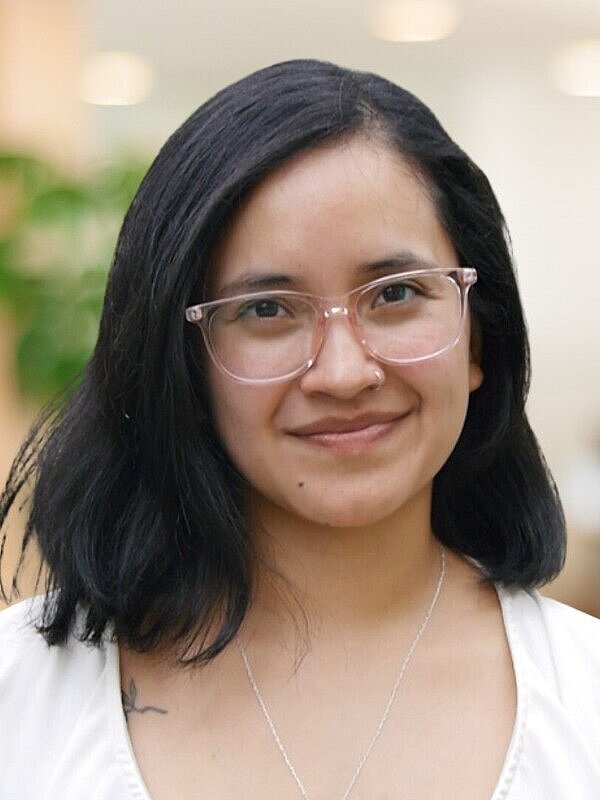 Porträt einer Frau.