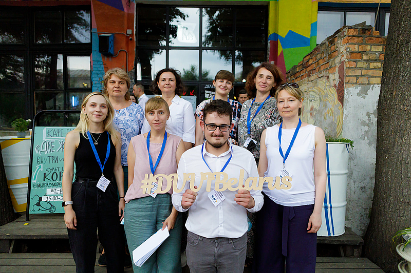 Das DVV International Team aus Belarus